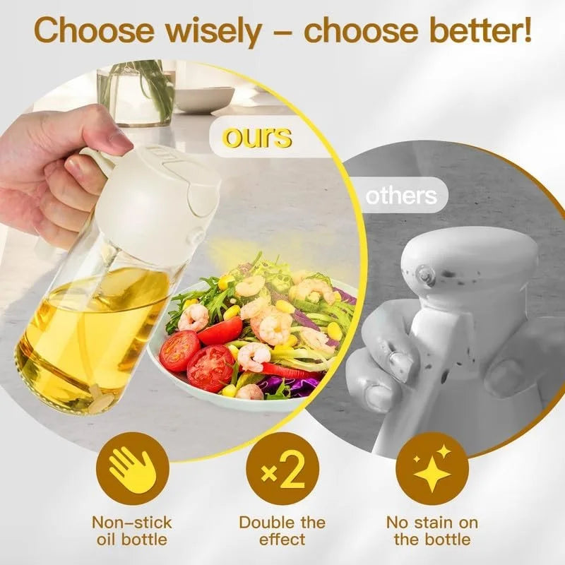 2-in-1 Oil Spray Bottle