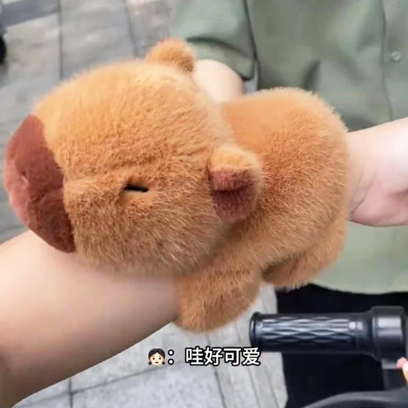Capybara Plush Wristband