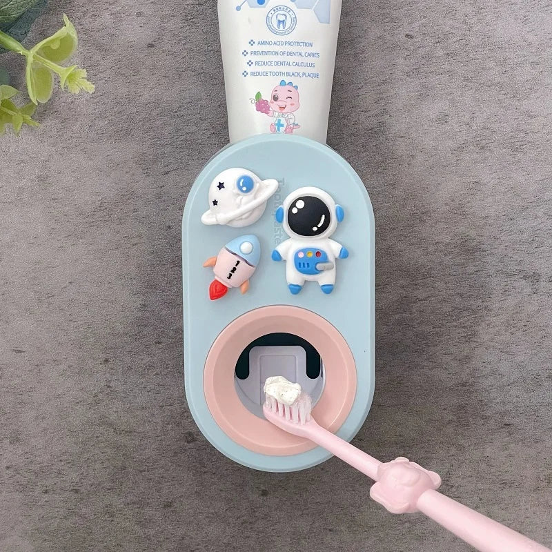 No-Drill Toothpaste Squeezer & Holder