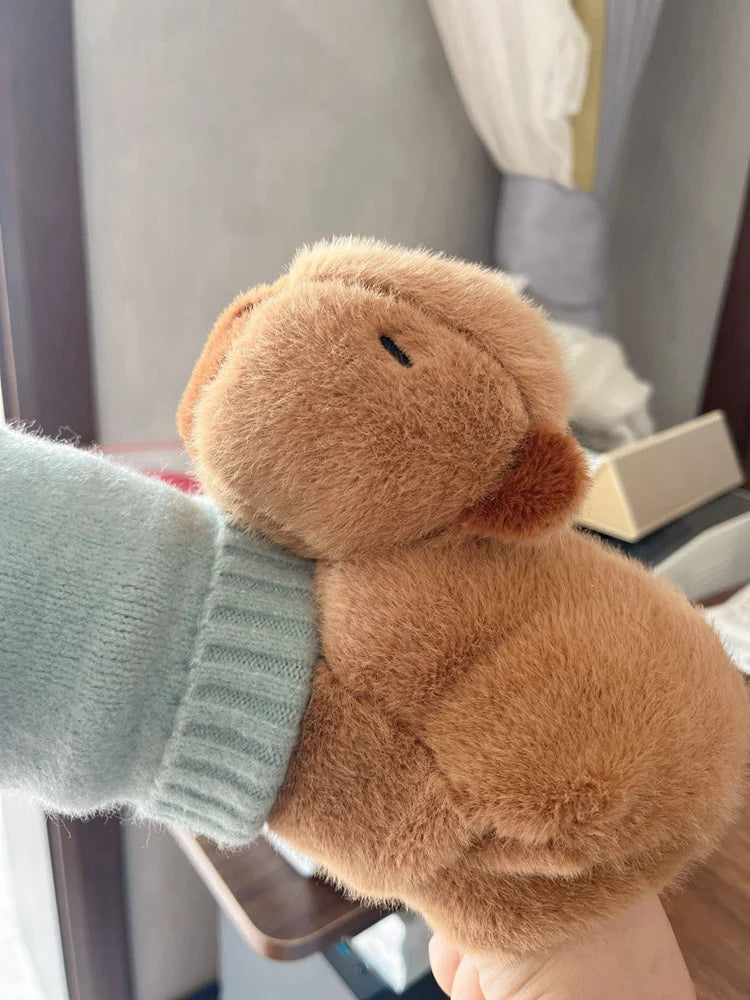 Capybara Plush Wristband