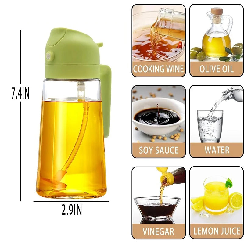 2-in-1 Oil Spray Bottle