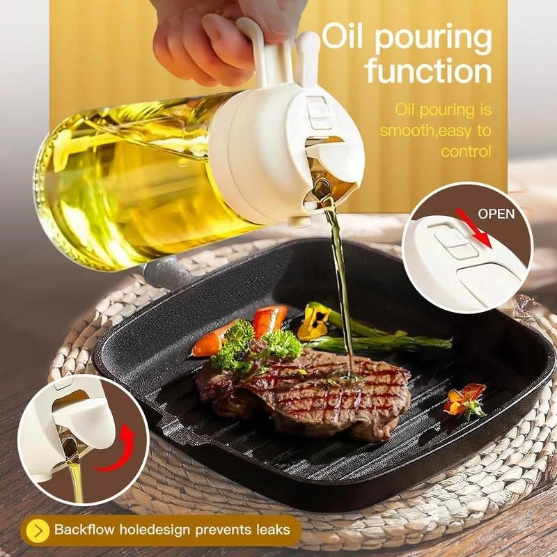 2-in-1 Oil Spray Bottle
