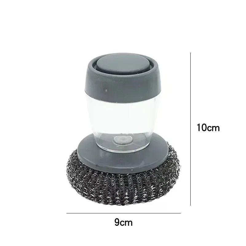 Soap Dispensing Palm Brush – Kitchen Scrubber