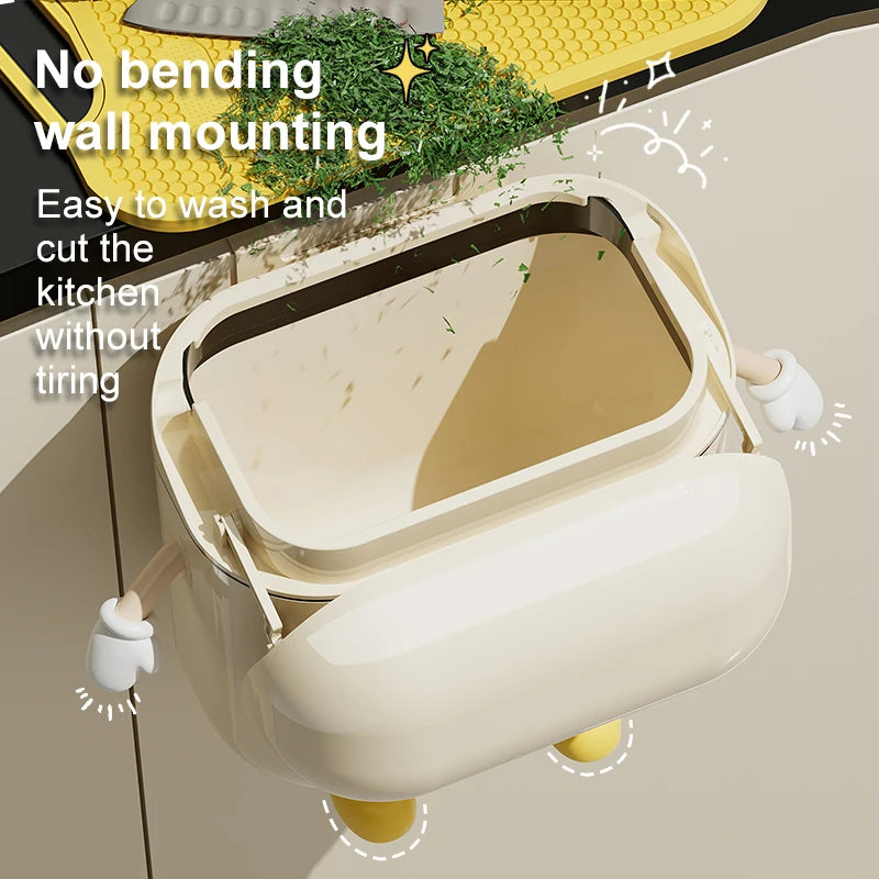Hanging Garbage Can