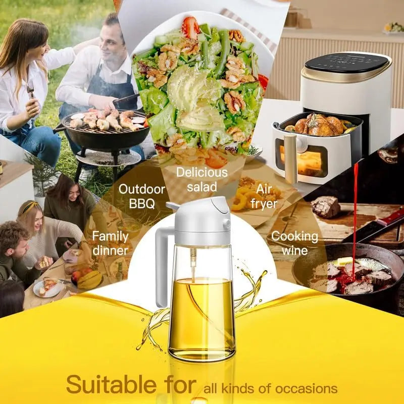 2-in-1 Oil Spray Bottle