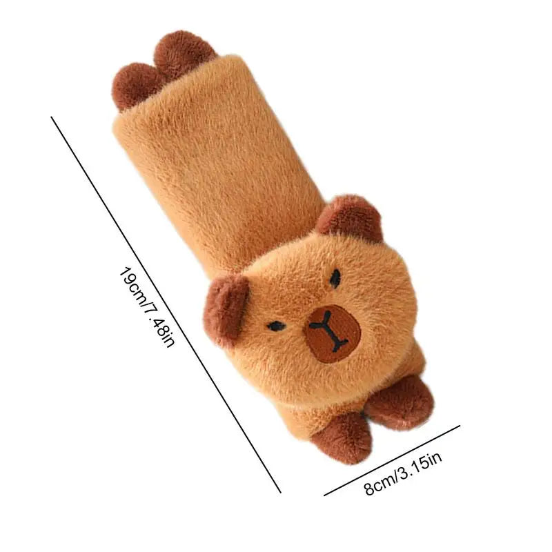 Capybara Car Pillow and Shoulder Pads