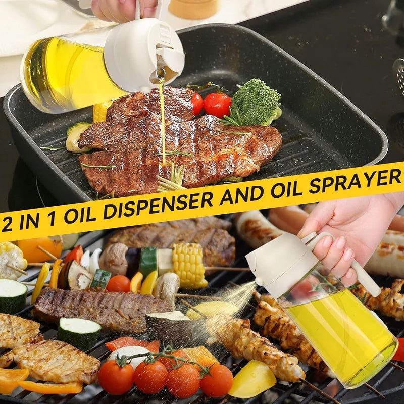2-in-1 Oil Spray Bottle