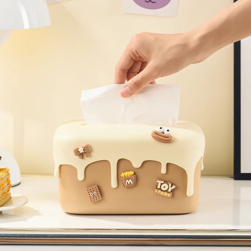 Creative Cream Cake Tissue Box