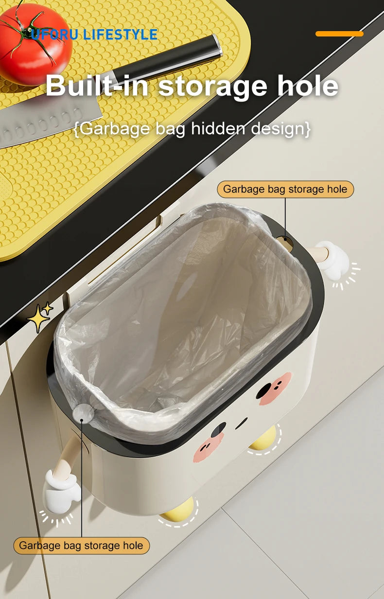 Hanging Garbage Can
