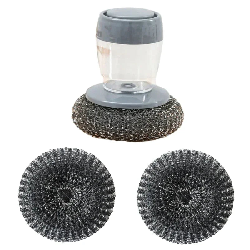 Soap Dispensing Palm Brush – Kitchen Scrubber