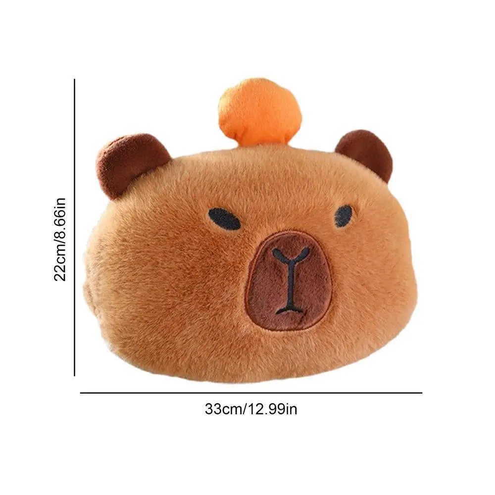 Capybara Car Pillow and Shoulder Pads