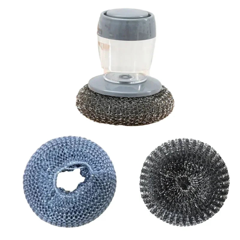 Soap Dispensing Palm Brush – Kitchen Scrubber