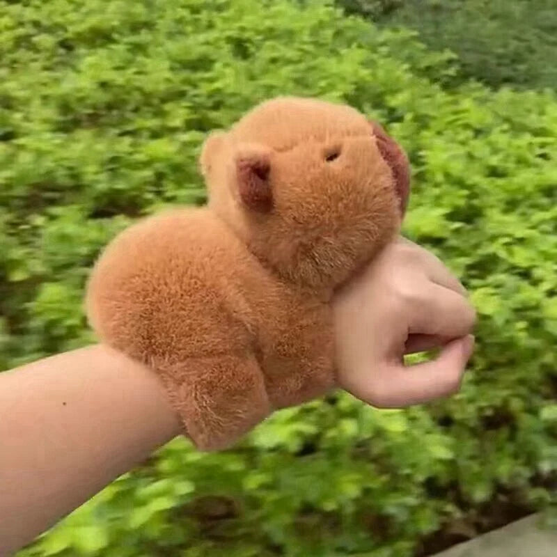 Capybara Plush Wristband