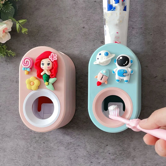 No-Drill Toothpaste Squeezer & Holder