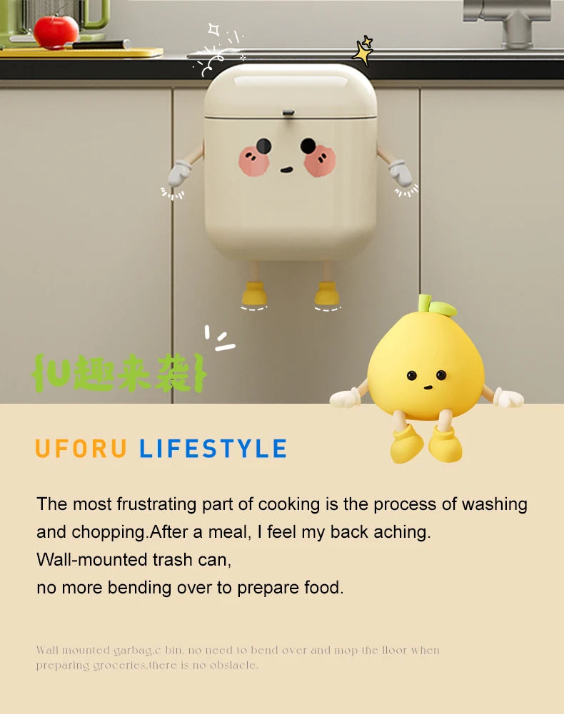 Hanging Garbage Can