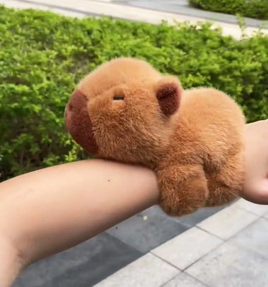 Capybara Plush Wristband
